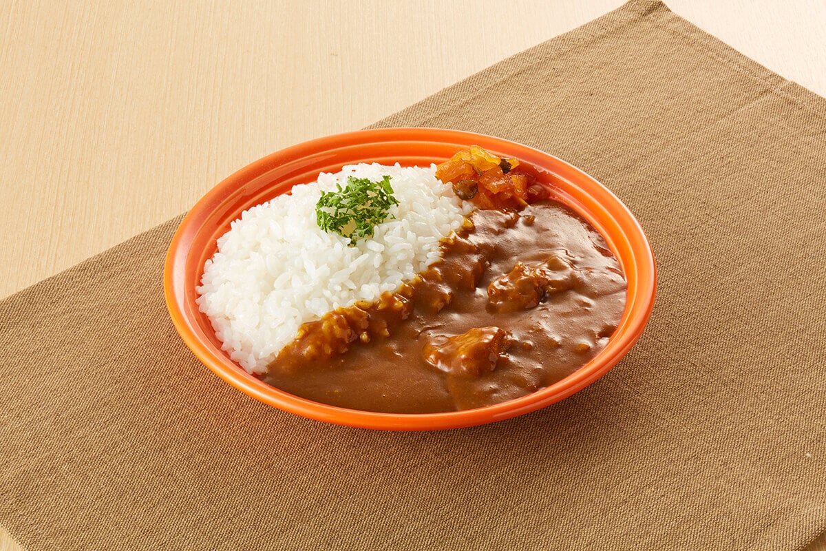 いつものチキンカレー