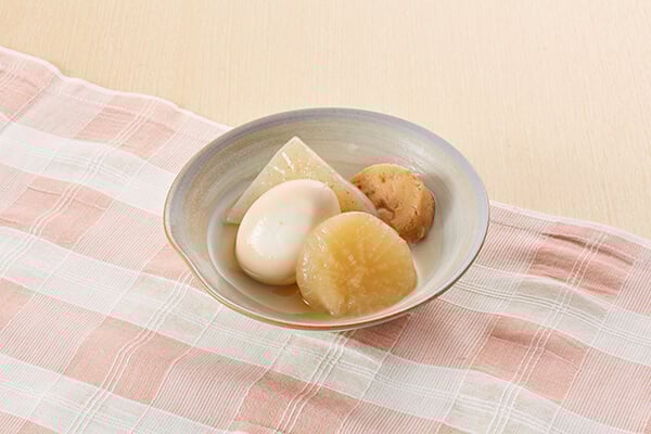 四種のおでん たまご入り