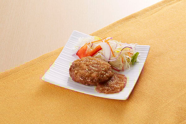 直火焼きハンバーグ 和風おろしぽん酢ソース