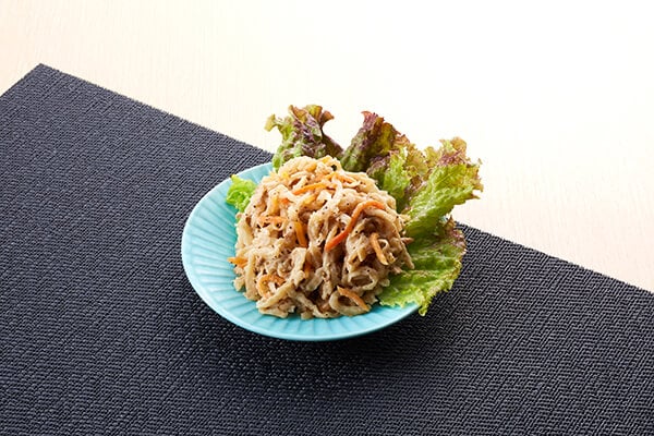 切干大根とツナの黒胡椒サラダ