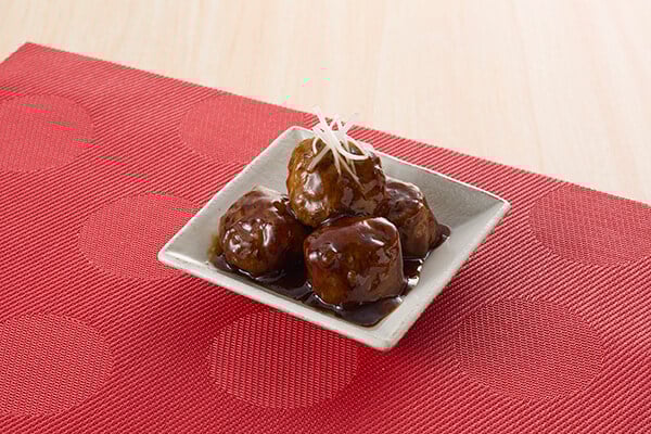 国産鶏の肉団子 黒酢あん